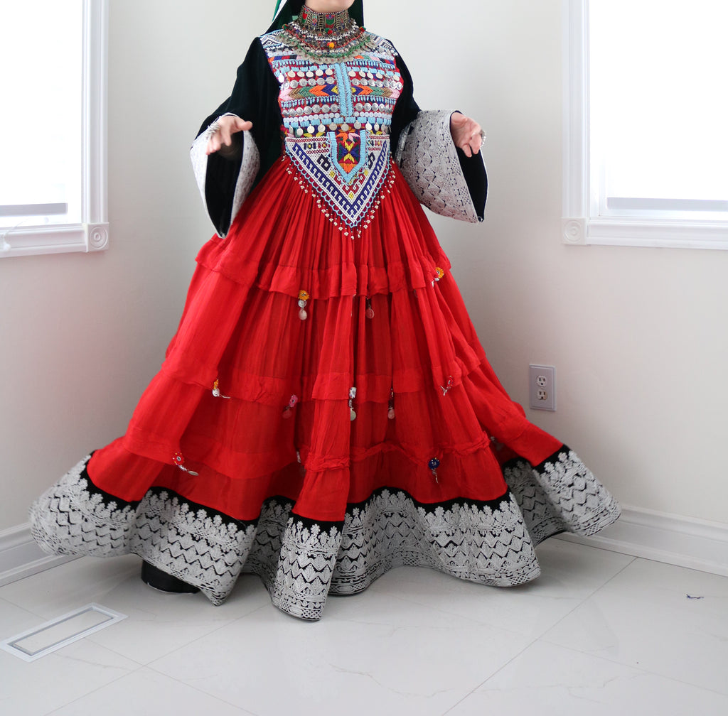 Roznya Afghan Kuchi Dress