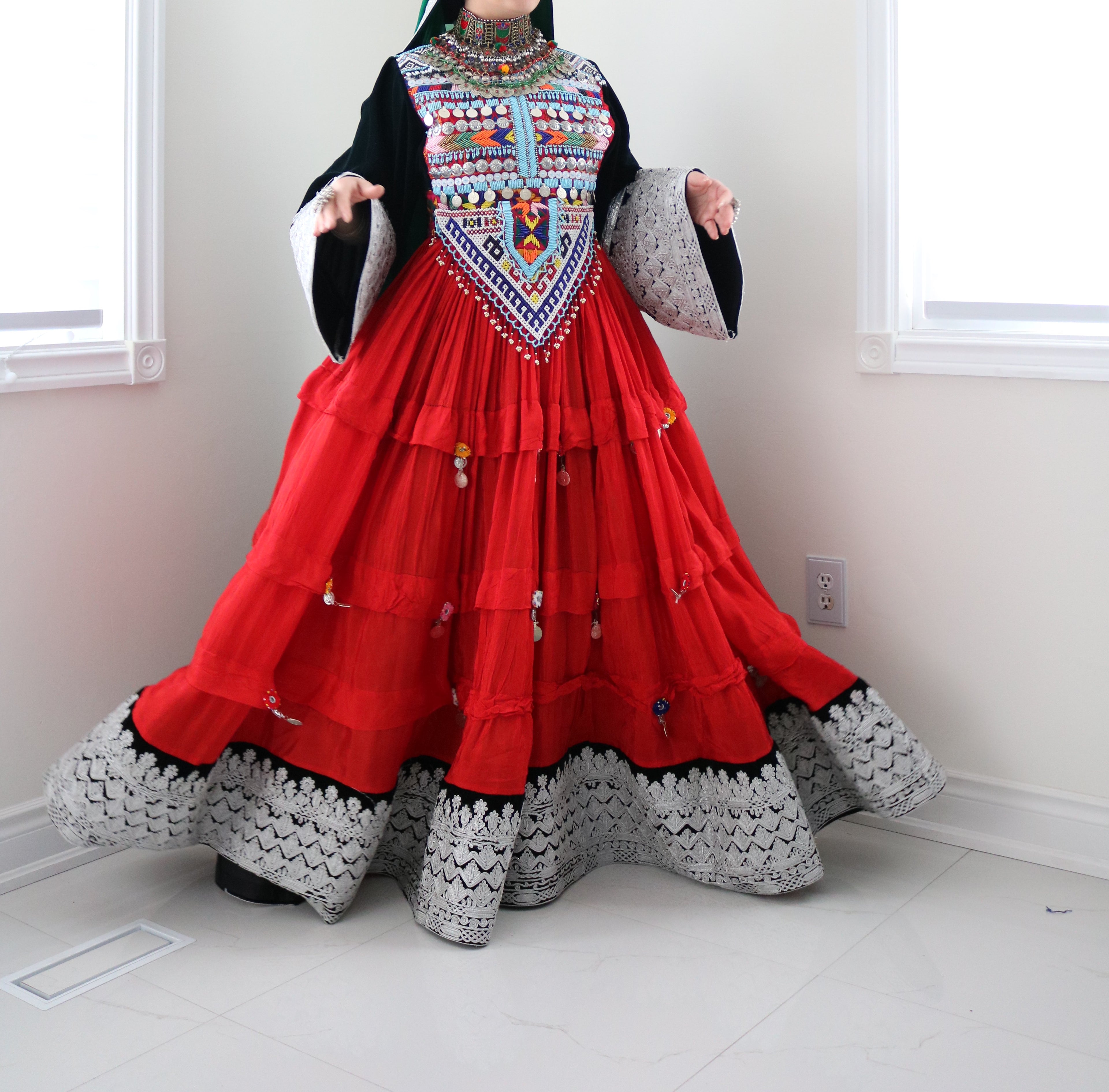 Roznya Afghan Kuchi Dress