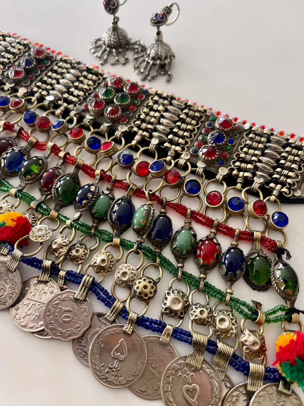 Vintage Kuchi Jewellery Set 22