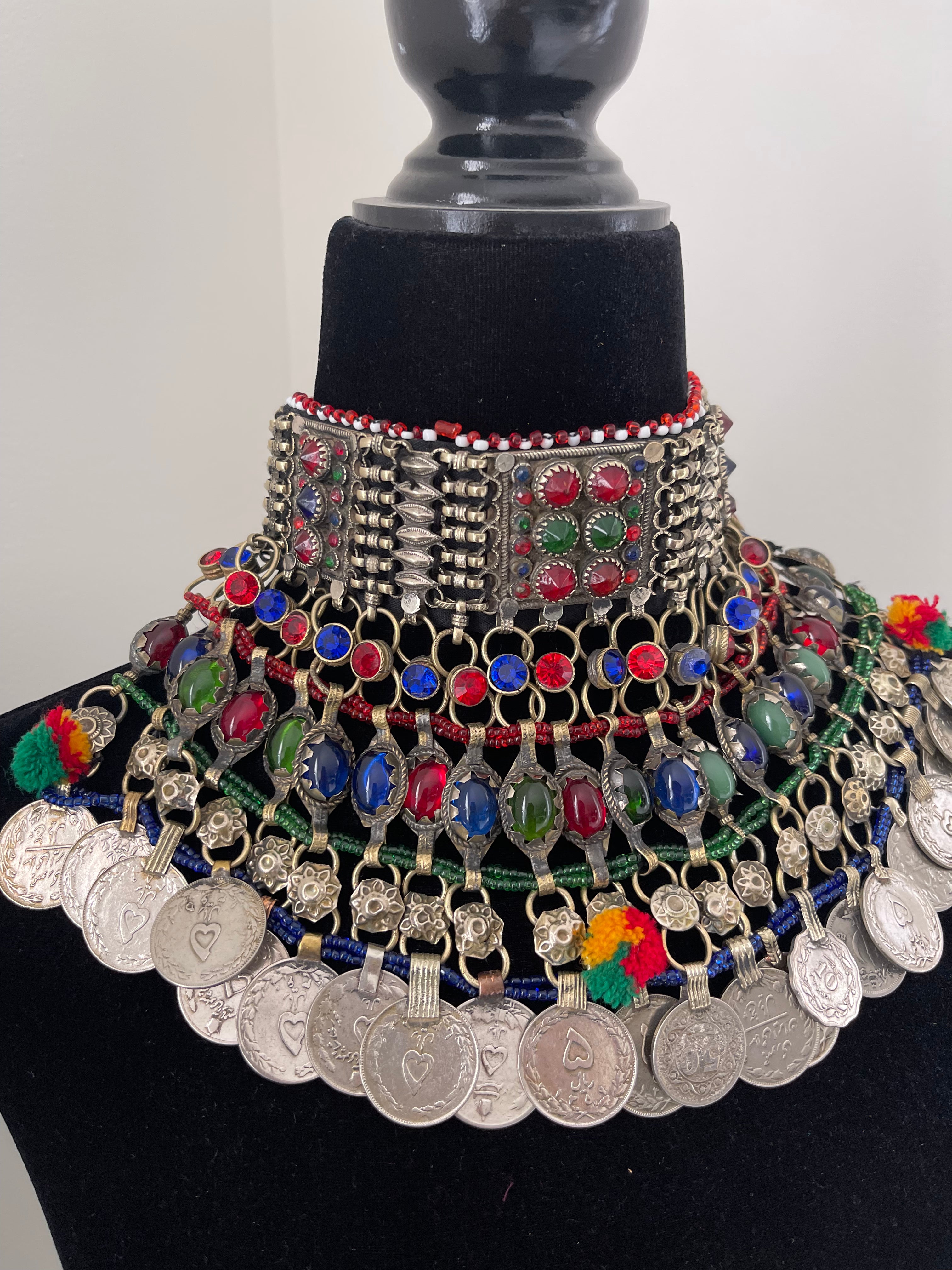 Vintage Kuchi Jewellery Set 22