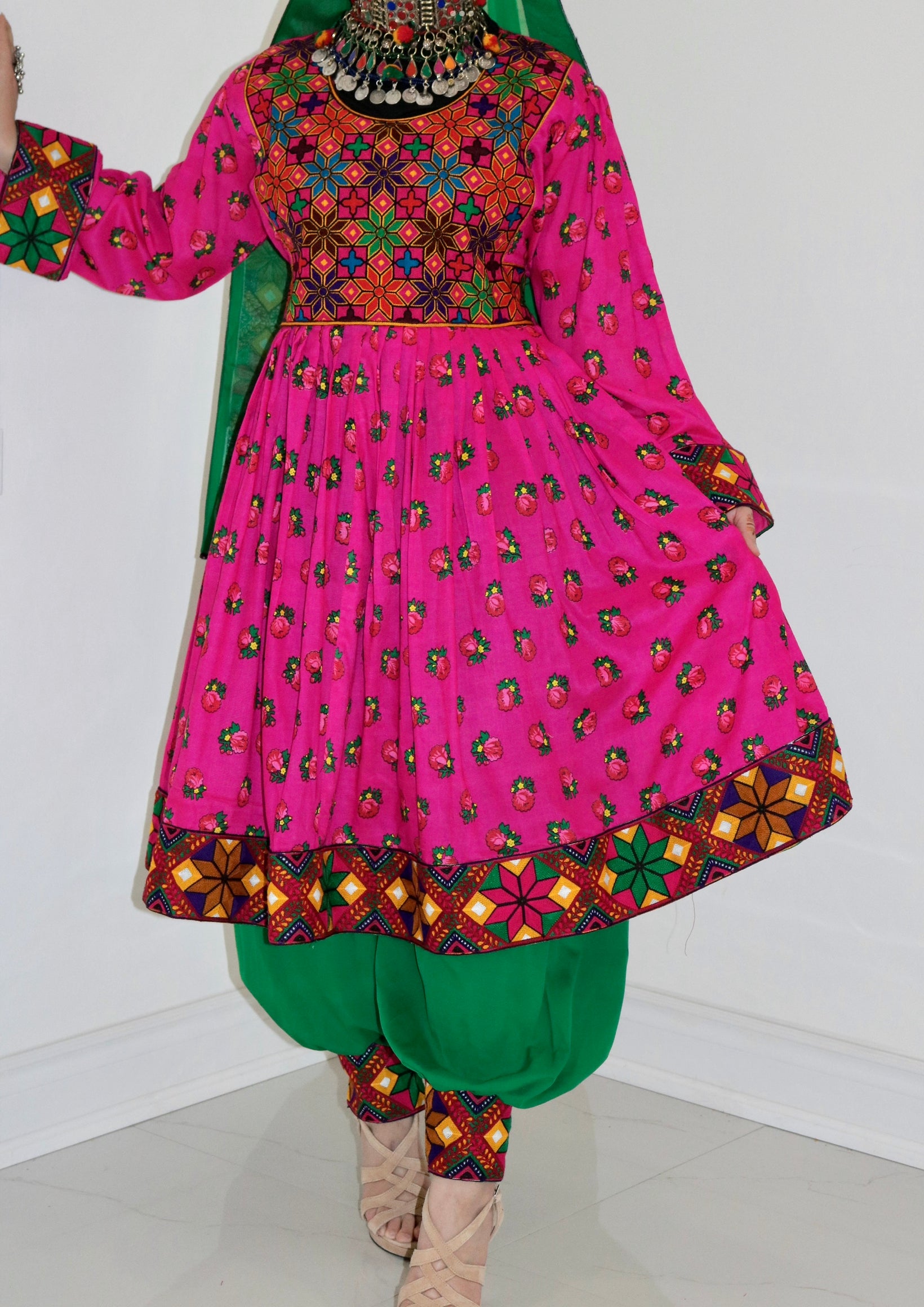Sara Afghan Kuchi Dress
