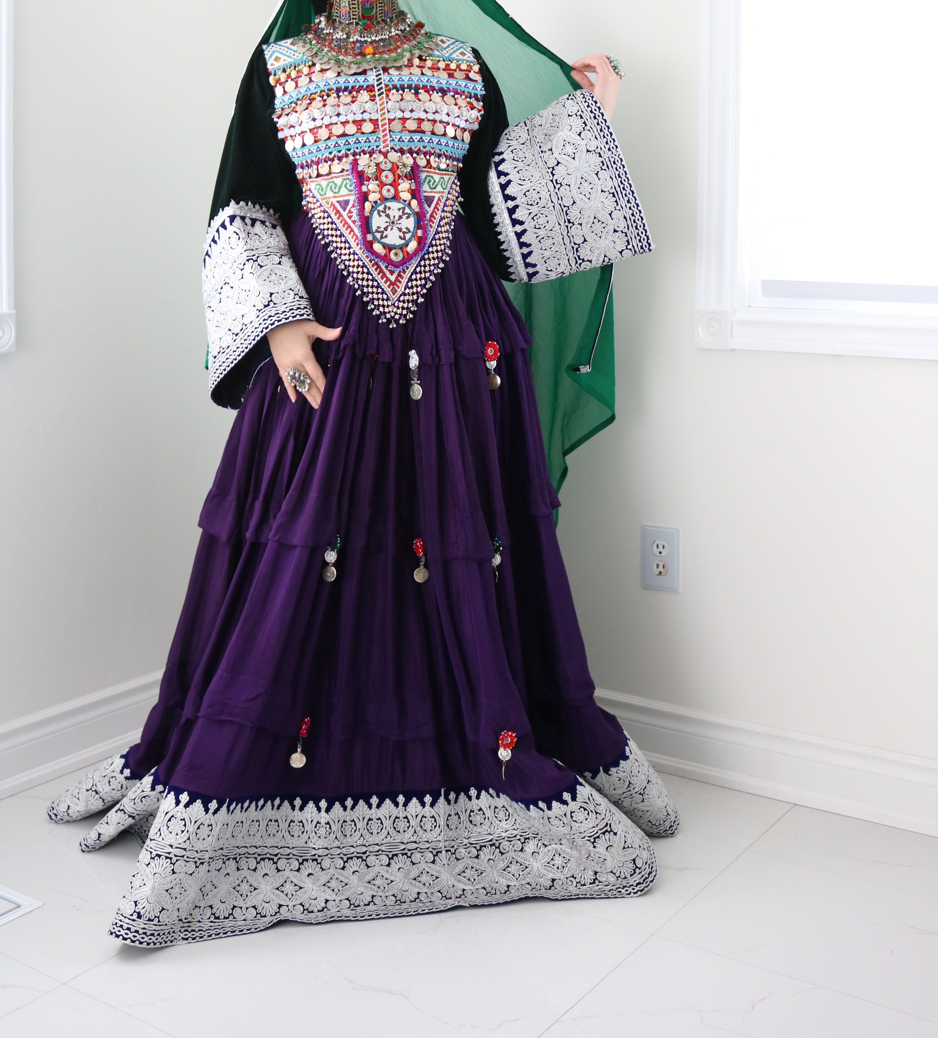 Roznya Afghan Kuchi Dress