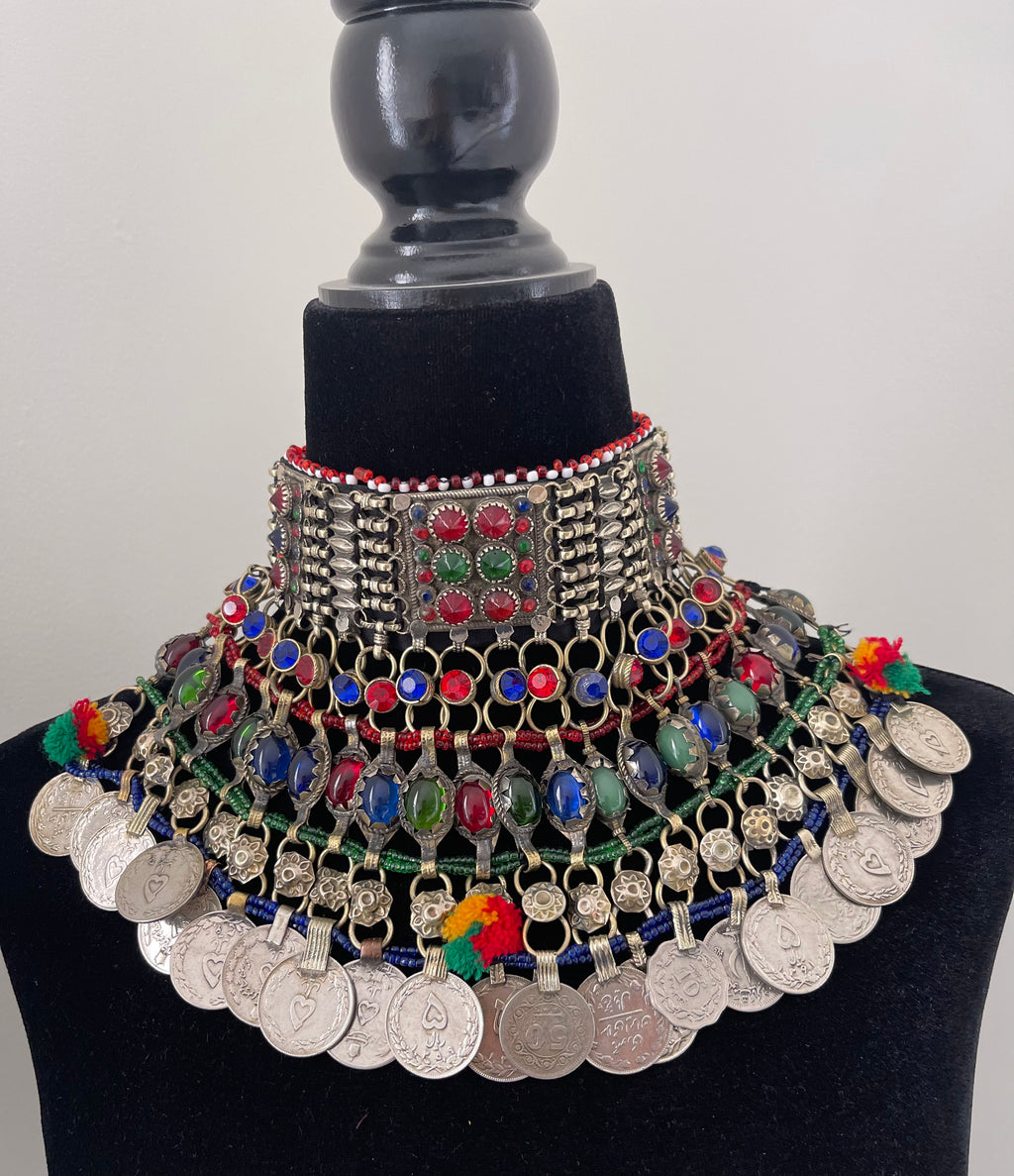 Vintage Kuchi Jewellery Set 22