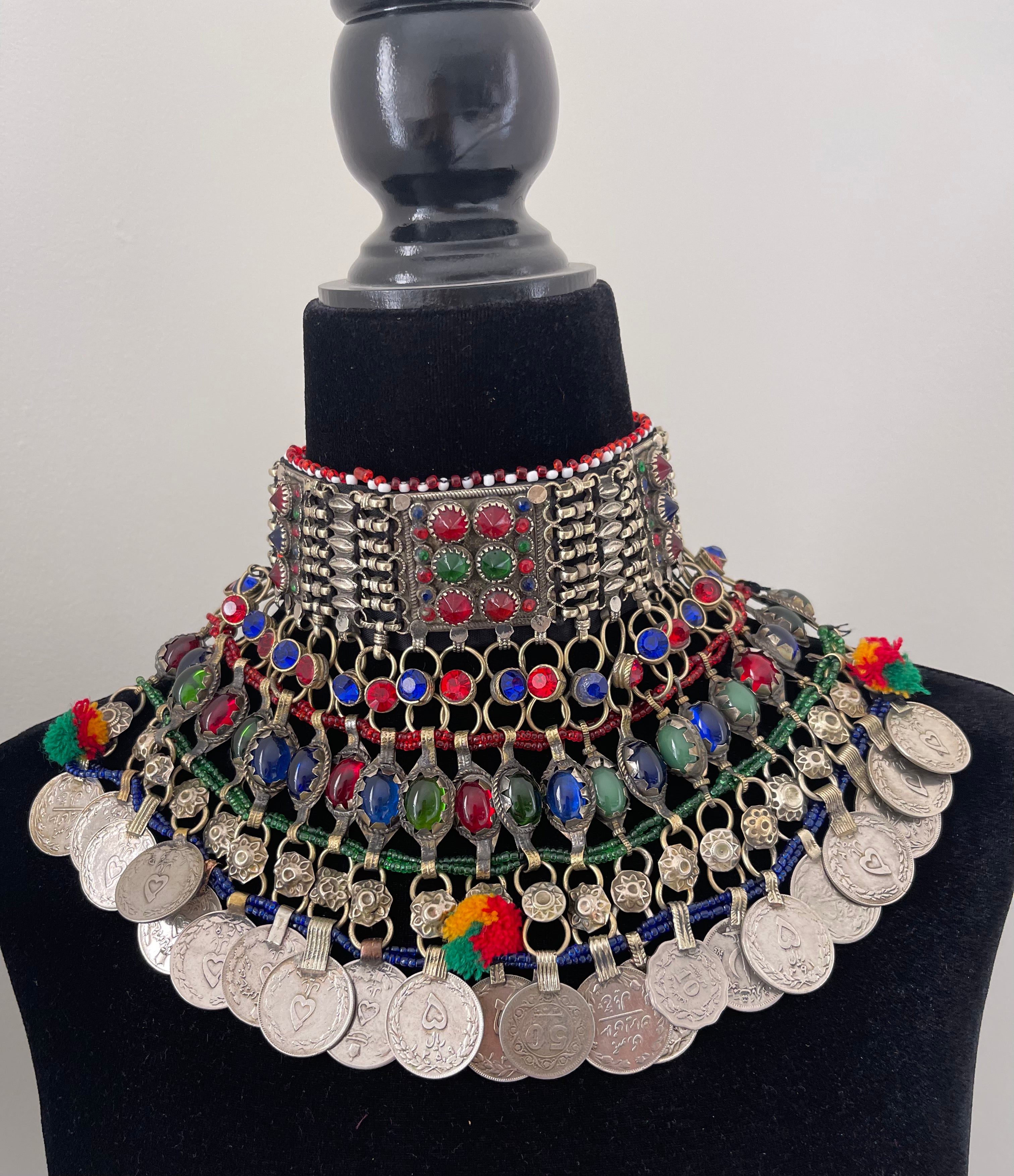 Vintage Kuchi Jewellery Set 22