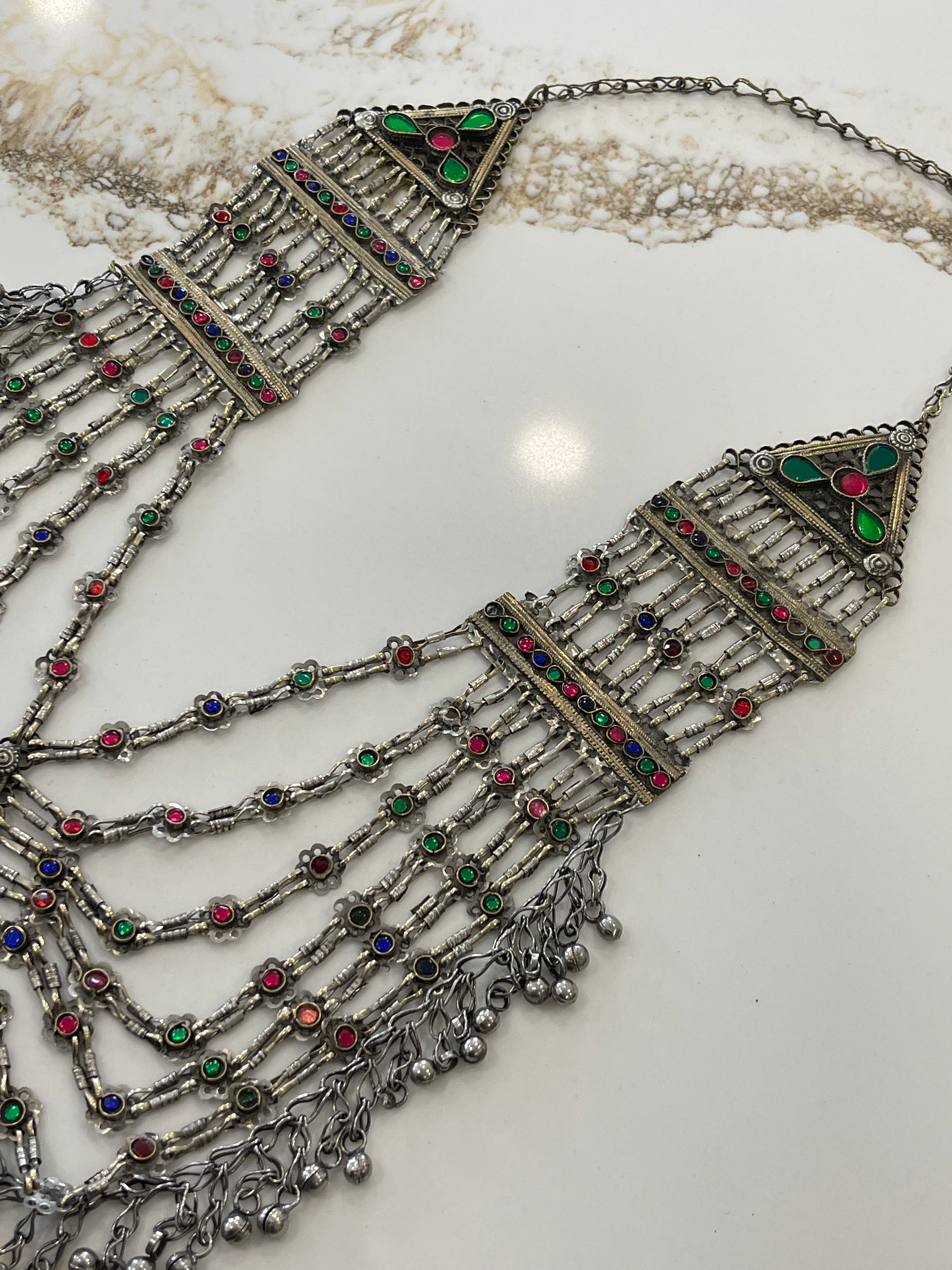 Vintage Kuchi Jewellery Set 40