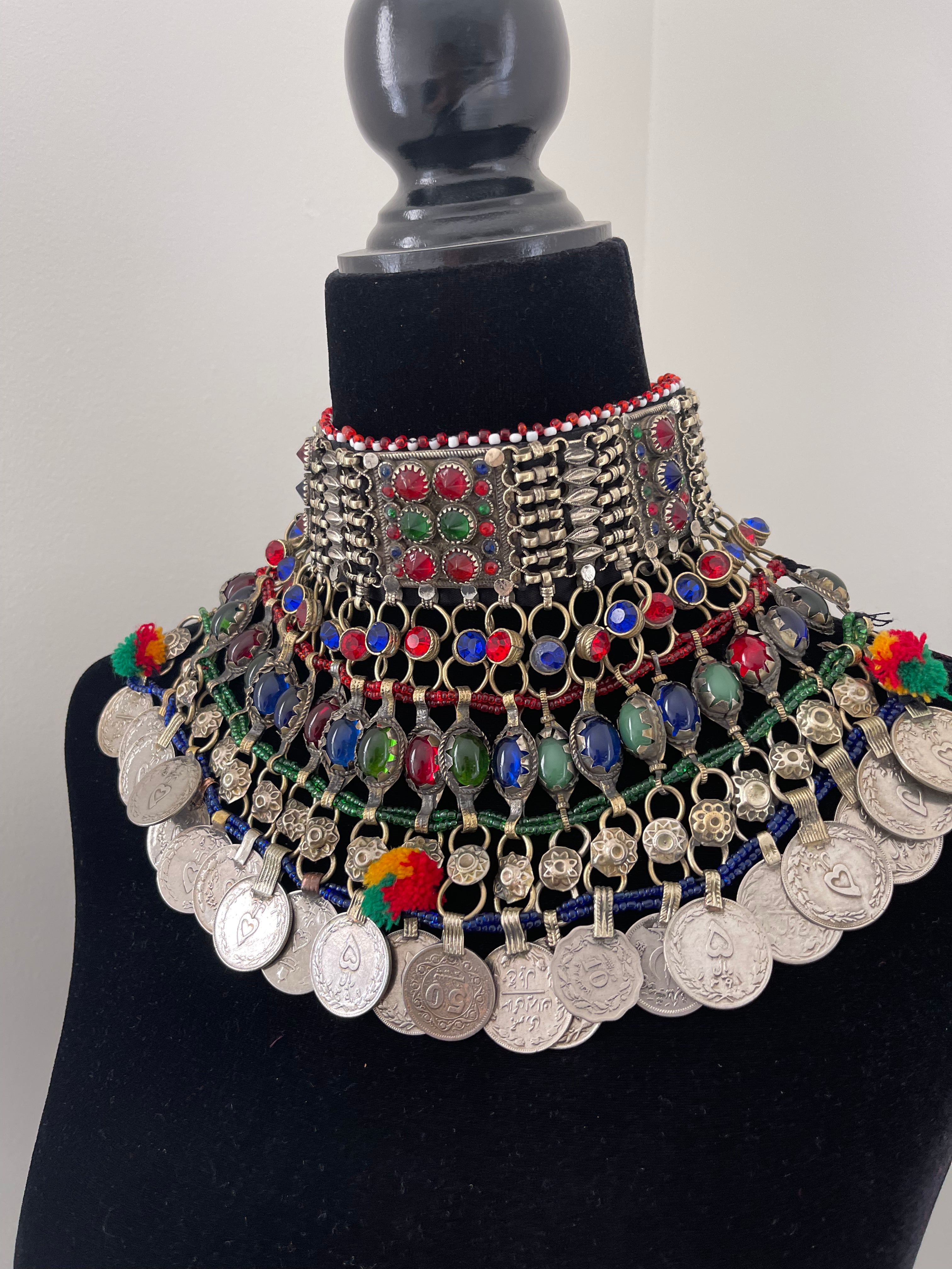 Vintage Kuchi Jewellery Set 22