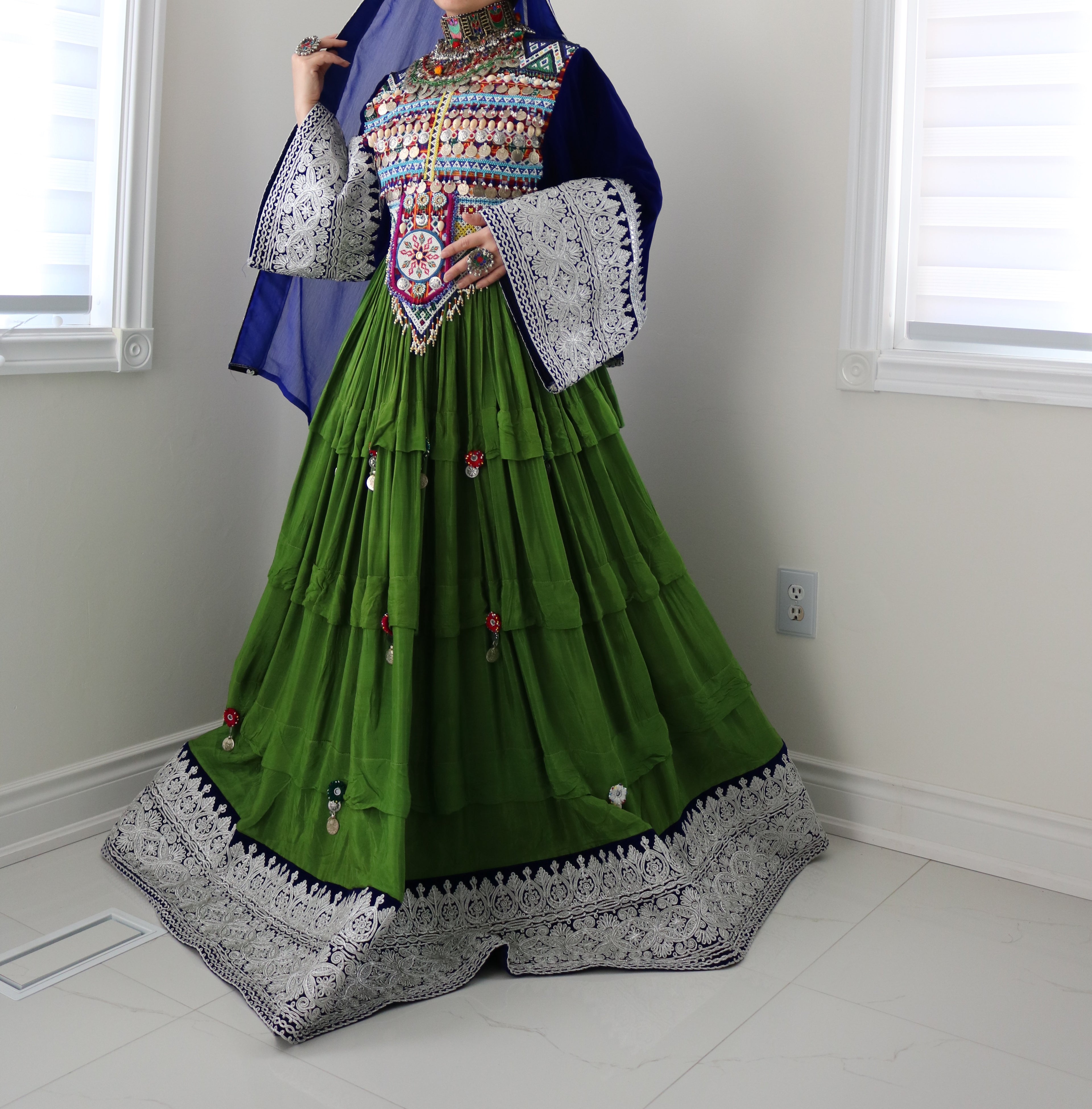 Roznya Afghan Kuchi Dress